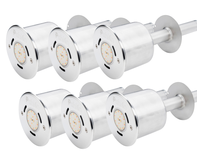 Spotlight-kit Aurex 50DVM-RGB x6